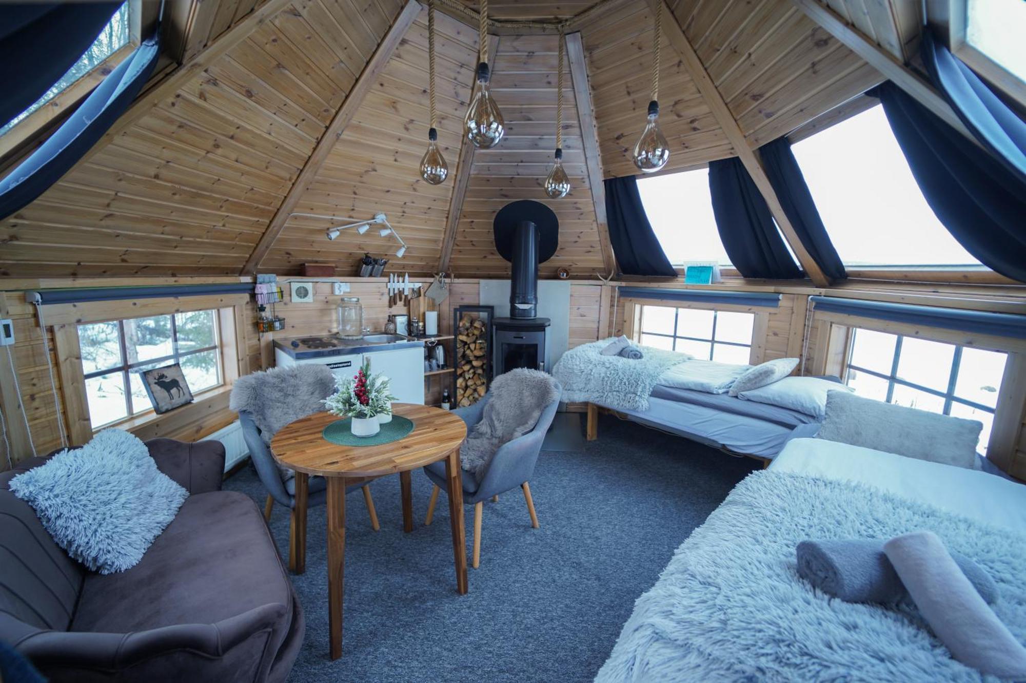 Northern Light Huts - Paradise Lapland Кіруна Екстер'єр фото
