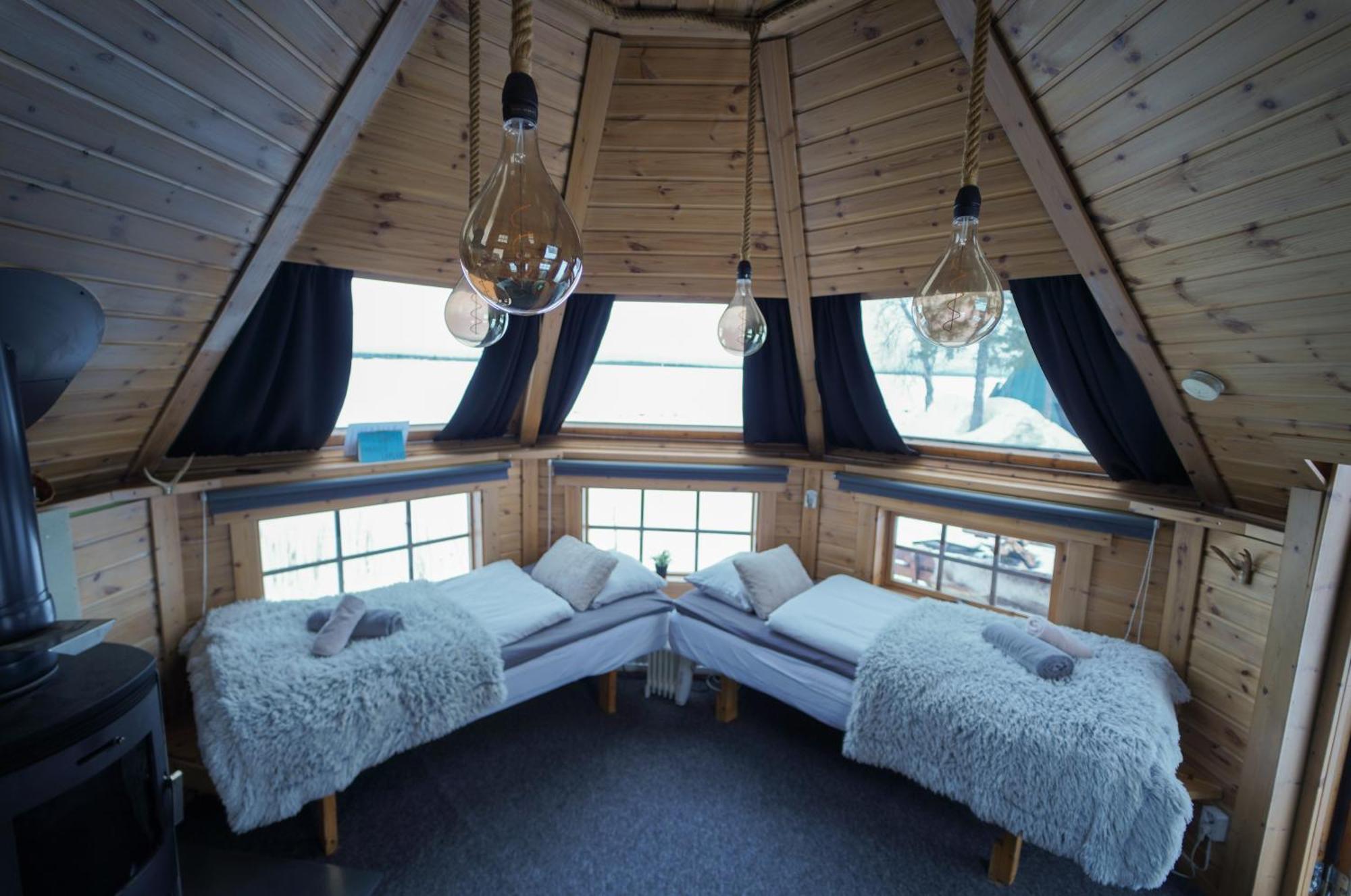 Northern Light Huts - Paradise Lapland Кіруна Екстер'єр фото